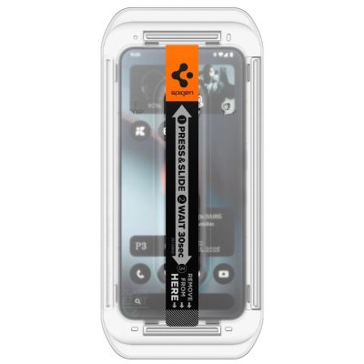 4. Szkło hartowane Spigen Glas.TR EZ Fit 2-pack na Nothing Phone 3 - przezroczyste