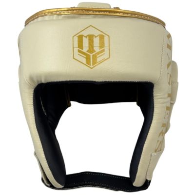 6. Kask bokserski MASTERS KTOP-PU-MATT beżowy