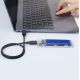 2. Kieszeń dyskowa Orico TCM2-C3 M.2 NVME na USB-C 10Gb/s - niebieska