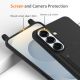 5. Etui na Samsung Galaxy S26 z TPU z uchwytem na kartę i smyczą crossbody - czarne