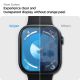10. Szkło hybrydowe Spigen Elite Shield ”EZ FIT” 2-PACK na Apple Watch 10 (42 MM) - przezroczyste