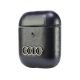 3. Etui Audi Leather Big Logo na AirPods 1 / 2 - czarne