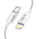 3. Kabel Tech-Protect UltraBoost USB-C / Lightning PD27W/3A 100 cm - szary