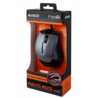 2. Mysz A4 TECH V-track N-500F-1 A4TMYS40975 (optyczna; 1000 DPI; kolor czarny)