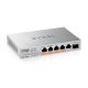 5. Switch Zyxel XMG-105HP 6p PoE (PoE++: 4) 70W Unmanaged Multigigabit
