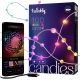 Twinkly Candies – 100 Lampki w kształcie pereł RGB LEDs, zielony przewód, USB-C