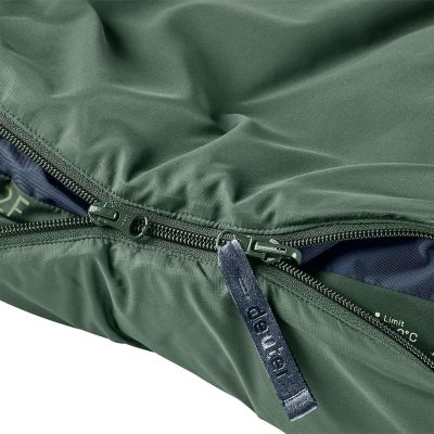 7. Śpiwór syntetyczny Deuter Orbit -5C/23F 185cm, ivy/ink