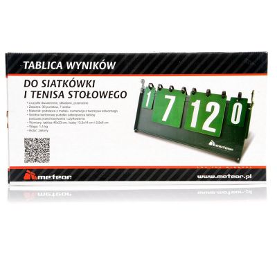 3. Tablica wyników do siatkówki i tenisa stołowego Meteor 16000