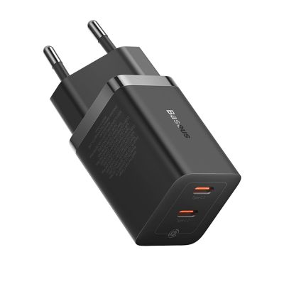 5. Ładowarka sieciowa Baseus GaN5 Pro 40W 2xUSB-C - czarna