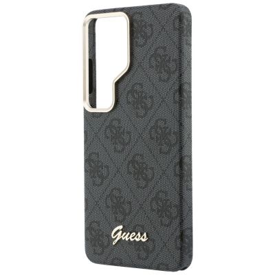 6. Etui Guess 4G Script MagSafe na Samsung Galaxy S26 Ultra - czarne