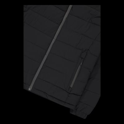 3. Kurtka zimowa męska CMP sportowa z kapturem ocieplana czarna (34K0167/U901)