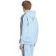 3. Bluza męska adidas Essentials 3-Stripes Fleece Hoodie błękitna KY4170