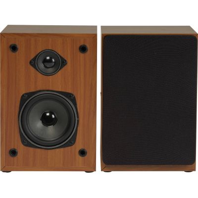 7. Retro wieża stereo Denver MRD-52 z gramofonem light wood