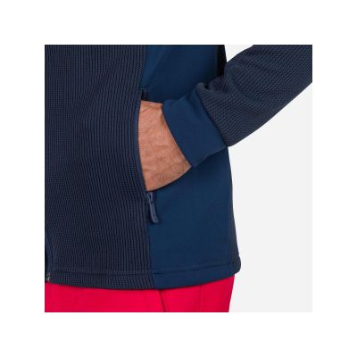 7. Bluza Rossignol Cieloalto Fleece Fz granatowy