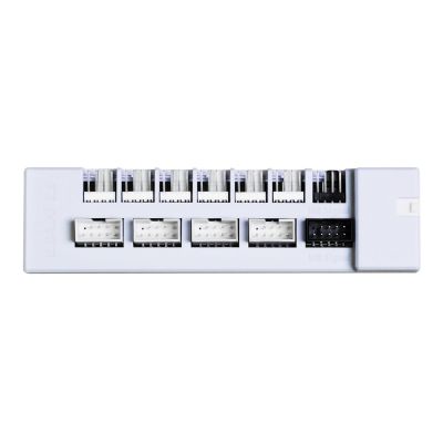 Lian Li EDGE HUB, 4x USB, 6x PWM - biały