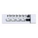 Lian Li EDGE HUB, 4x USB, 6x PWM - biały