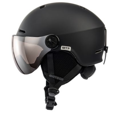 10. Kask narciarski Meteor Falven czarny 24968-24970