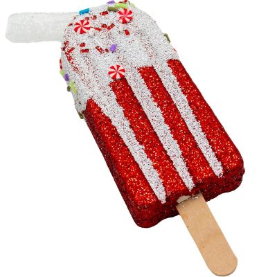 24. LODY DEKORACJA WISZĄCA BOMBKA 3SZT CZERWONY