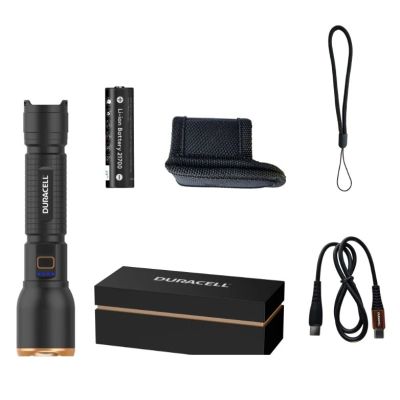 12. Latarka Duracell DF3000R Gift Box