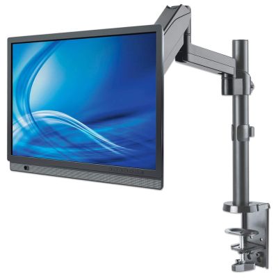 7. MANHATTAN UCHWYT NA MONITOR 17-32" LCD 8KG BIURKOWY GAZOWY OBROTOWY