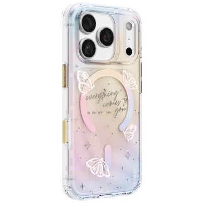 2. Etui UNIQ Coehl Ellie Magnetic Charging na iPhone 18 Pro / 17 Pro - wielokolorowe