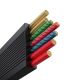 6. Kabel Baseus Free2Draw CB000084 zwijany USB-C - Lightning / USB-C / micro USB 100W 1.1m - czarny