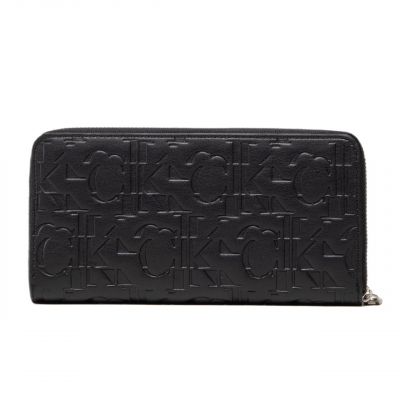 5. Portfel Calvin Klein Jeans Sleek Zip Around K60K609823
