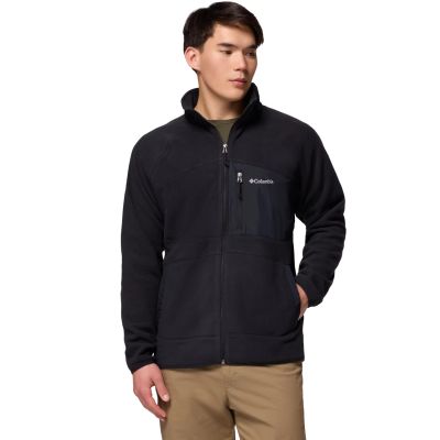 Columbia Fast Trek Overlay Full Zip Fleece 2135691010 Czarne L