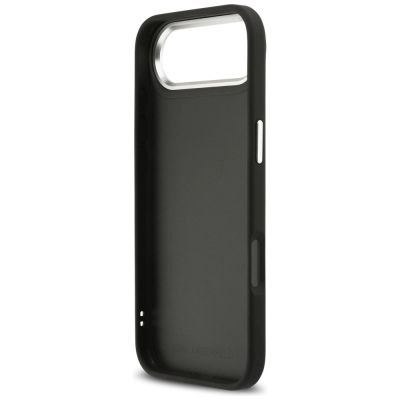 7. Etui Karl Lagerfeld FW Grained Karl & Choupette Heads Pins & Logo na iPhone Air - czarne