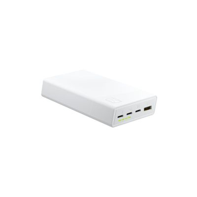 10. GREEN CELL POWERBANK POWERPLAY 20S BIAŁY 20000MAH 22,5W 3X USB-C PD 1X USB-A