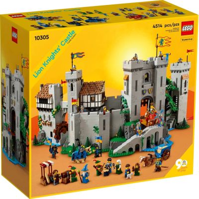 LEGO Icons 10305 - Zamek rycerzy herbu Lew