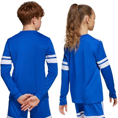 4. Koszulka dla dzieci adidas Squadra 25 Long Sleeve niebieska JJ0046