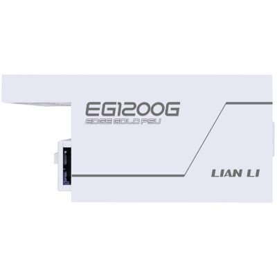 10. Lian Li EDGE GOLD 1200 80 PLUS Gold Netzteil, PCIe 5.1, ATX 3.1 - 1.200 Watt, weiß, inkl. USB-Hub