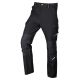 Spodnie robocze Mix&Match, 4 way stretch, czarno-zielone, rozmiar XL