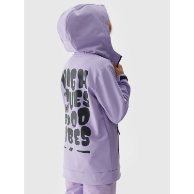 3. Kurtka softshell 4F Jr 4FJAW23TSOFF153-52S
