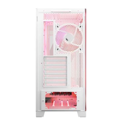 5. MODECOM OBUDOWA VOLCNO SPACE APEX ARGB MIDI WHITE