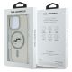 8. Etui Karl Lagerfeld IML Metal Karl&Choupette Head MagSafe na iPhone 16 Pro - czarne