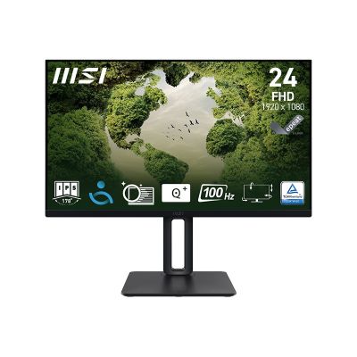 16. Monitor MSI Pro MP245PG 24 cali IPS FHD HDMI/DP Pivot - Płaski ekran - 61 cm