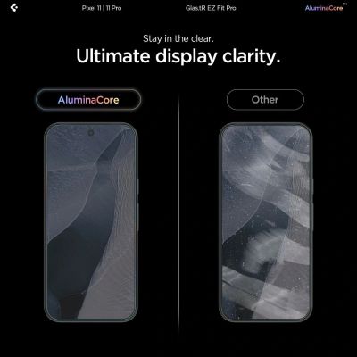 9. Szkło hartowane Spigen Glas.tR EZ Fit Pro 2-Pack na Google Pixel 11 / 11 Pro