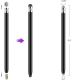 3. Rysik pasywny Tech-Protect USP100 4-TIP Touch Stylus - czarny