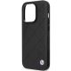 6. Etui BMW Leather Quilted na iPhone 14 Pro - czarne