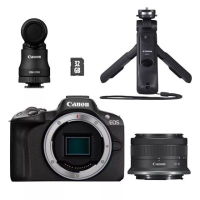 15. Aparat Canon EOS R50 + RF-S 18-45mm CREATOR KIT z 24.2 MP