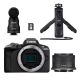 15. Aparat Canon EOS R50 + RF-S 18-45mm CREATOR KIT z 24.2 MP