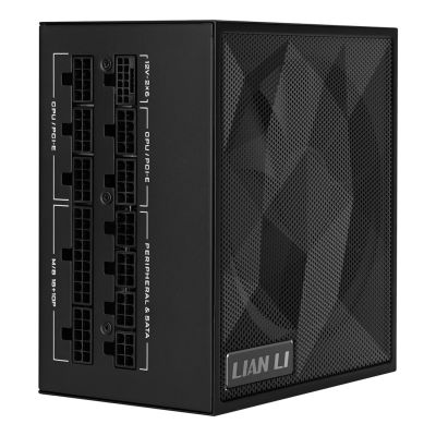 7. Lian Li SX0850P moduł zasilaczy 850 W 20+4 pin ATX ATX Czarny