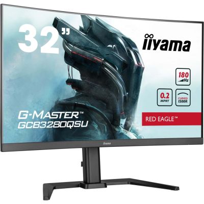 14. iiyama G-MASTER GCB3280QSU-B2 monitor komputerowy 80 cm (31.5") 2560 x 1440 px Dual QHD LED Czarny