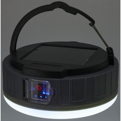 4. LATARKA LAMPA CAMPING SOLARNA USB REDCLIFFS