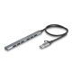 2. DeLOCK 64273 huby i koncentratory USB 3.2 Gen 1 (3.1 Gen 1) Type-C 5000 Mbit/s Szary