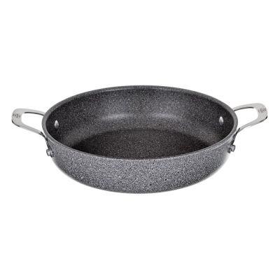 2. Patelnia BALLARINI Salina Granitium głęboka z 2 uchwytami granitowa 24 cm 75002-811-0