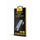 2. GEMBIRD MULTI ADAPTER USB TYP-C 5W1 (HUB + HDMI + PD + CZYTNIK KART + LAN) SREBRNY