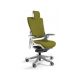 Fotel biurowy Wau 2 BL411 tkanina olive/biały